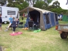 Our tent at Eden